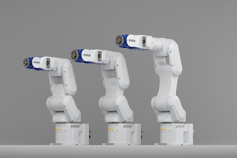 Die CX-A-Serie ermöglicht sowohl den Aufbau neuer Automatisierungsprojekte als auch die einfache Nachrüstung von bestehenden Installationen mit Epson Robotern der C-Serie.